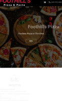 Foothills Pizza & Pasta food