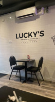 Lucky's Chicken N’ Waffles inside