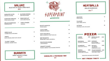 Superpoint menu