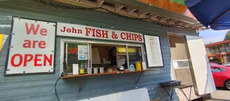 John's Fish 'N' Chips outside