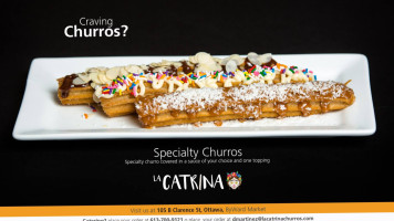 La Catrina Churros Café Ice Cream Byward Market, Ottawa food