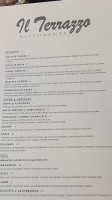 Il Terrazzo Ristorante menu