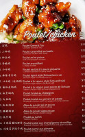 Chez Chili menu