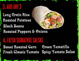 Burrito Libre Fresh Southwest menu