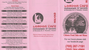 London Cafe Restaurant Tavern food