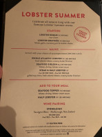 The Keg Steakhouse + Bar Mansion menu