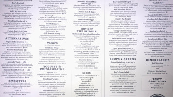 Red's Diner Ramsay menu