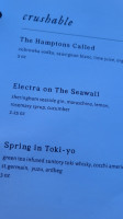 Elisa menu