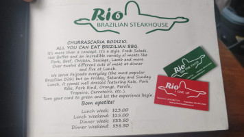 Rio Brazilian Steakhouse food