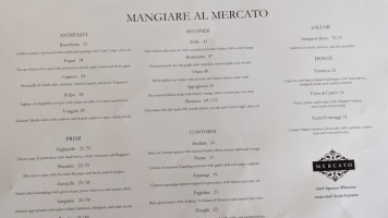 Mercato Mission menu