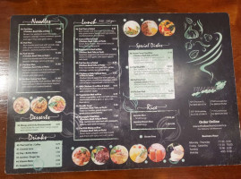 Thai Basil menu