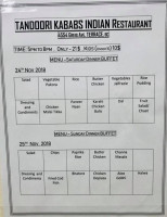Tandoori Kababs food