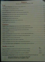 Pasta Brioni menu