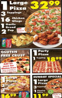 Grabb-a-pizza menu