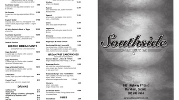 Southside Restaurant & Bar inside