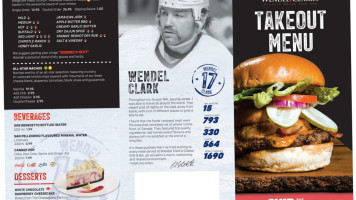 Wendel Clark's Classic Grill inside