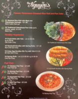 The Nguyen`s menu