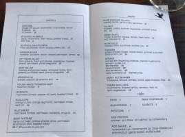 Cambridge Mill Restaurant menu