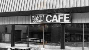 Mcleans Cafe outside