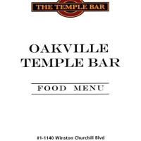 Oakville Temple Bar food