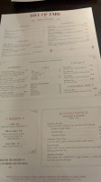Pourhouse Restaurant menu