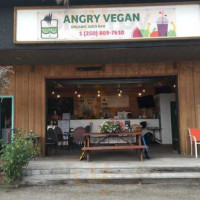 Angry Vegan Juice Vegan Food outside