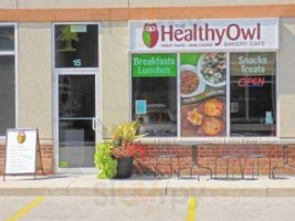 The Healthy Owl Bakery Cafe outside
