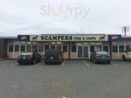 Scampers Fish & Chips outside