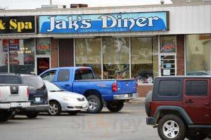 Jak's Diner outside