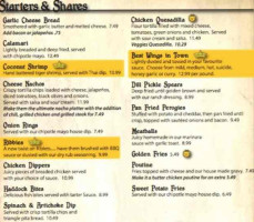The Crown And Lion English Pub menu