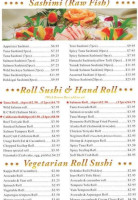 Sushi Me menu
