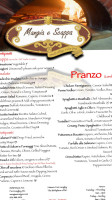 Mangia E Scappa Italian Foods Ltd menu