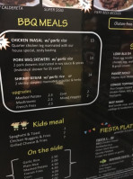 Roc's menu