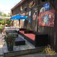 The Creekside Bar and Grill outside