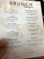 Le Cafe Champetre menu