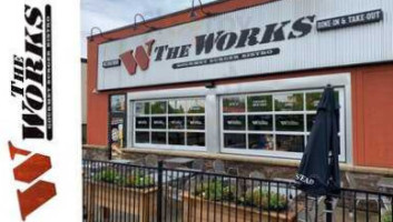 The Works Craft Burgers Beer outside