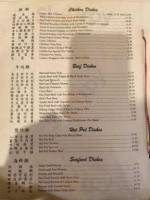 Golden Inn Seafood Restaurant menu