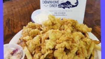 Downhome Diner Fish And Chips food