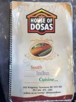 House Of Dosas food