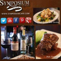 Symposium Cafe Lounge food