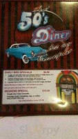 The 50's Diner food