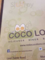 Coco Loco food