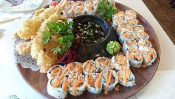 Delivery Sushi inside