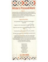 Milda's Pizza and More food