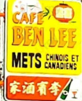 Cafe Ben Lee food