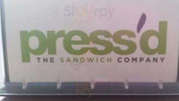 Press'd Sandwich Co food
