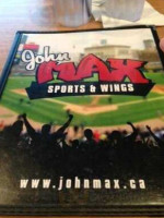 John Max Sports and Wings food
