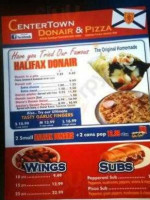 Centertown Donair & Pizza menu