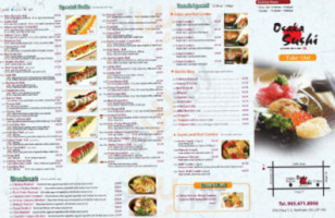 Osaka Sushi Japanese Korean Restaurant menu
