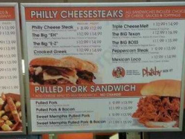 Philthy Philly's food